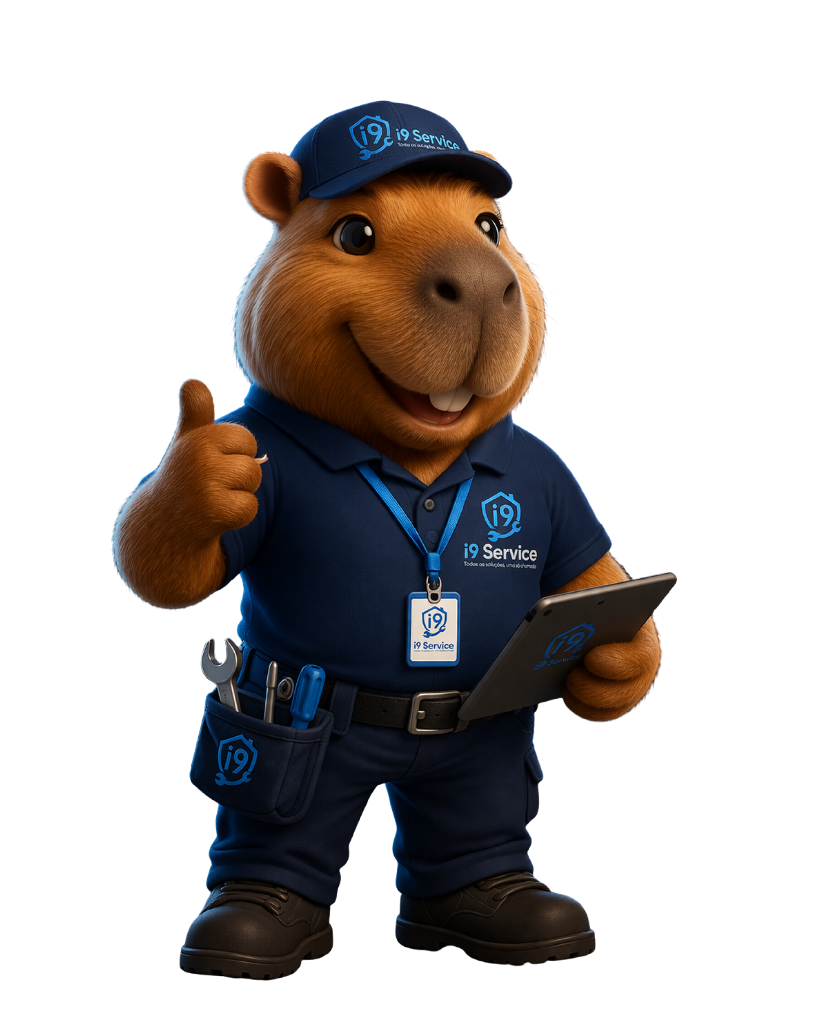 Mascote i9 Service - Ao Dispor