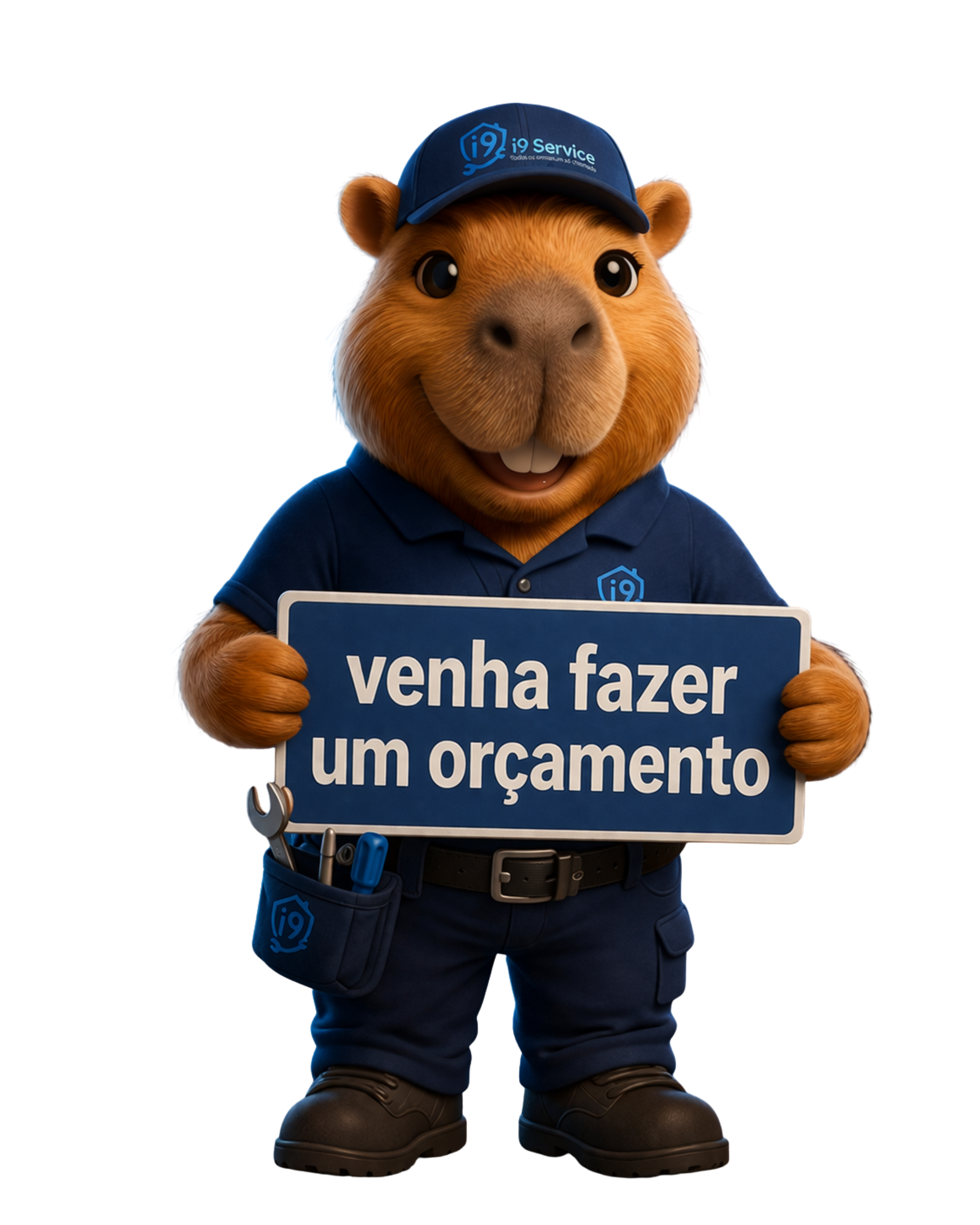 Mascote i9 Service - Análise